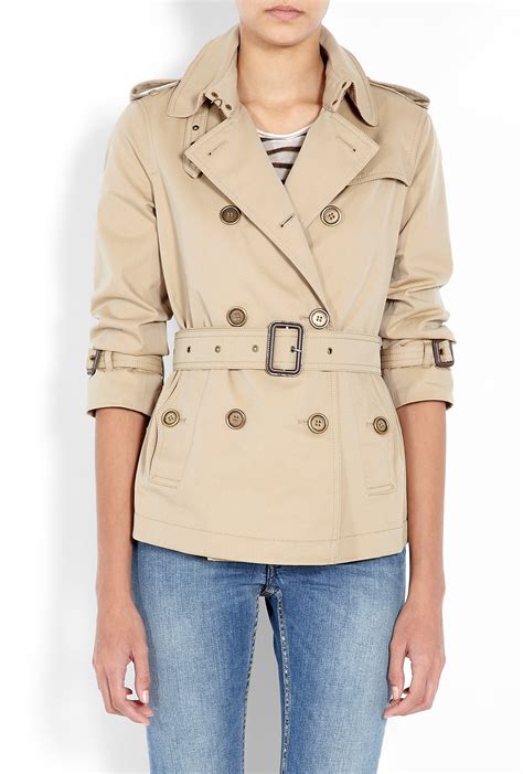 burberry brit cropped trench|trench burberry vintage.